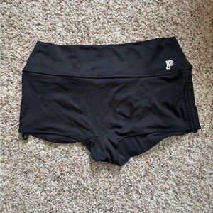 PINK Victoria's Secret Black Workout Shorts